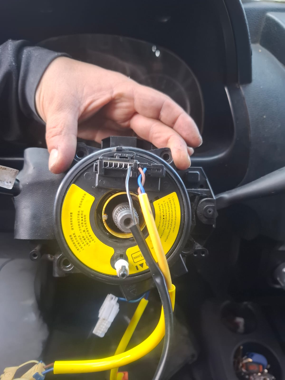 Cinta espiral del volante relacionada con el sistema Airbag SRS